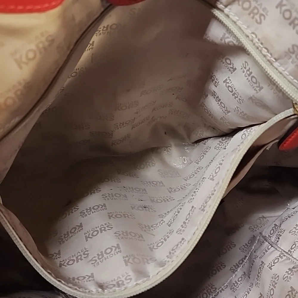Michael Kors hobo style handbag
